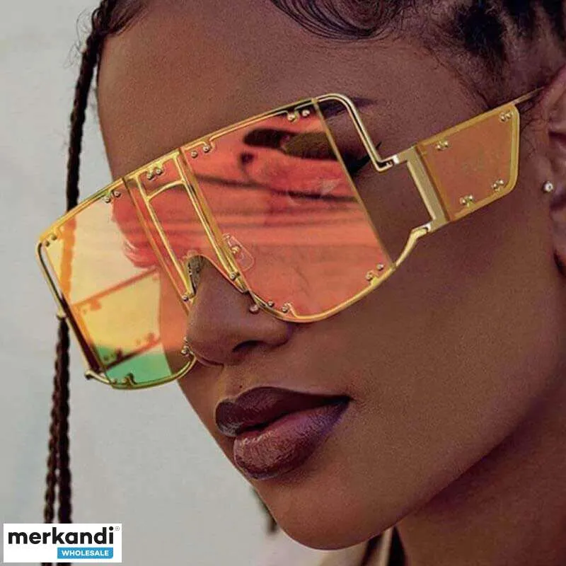 100 Gafas de sol con protección UV Cyber Girl con embalaje Premium