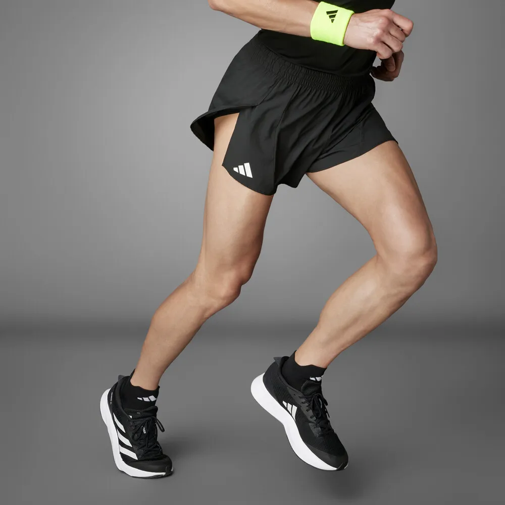 ADIDAS ADIZERO ESSENTIALS RUNNING SPLIT PANTALONES CORTOS  AW24
