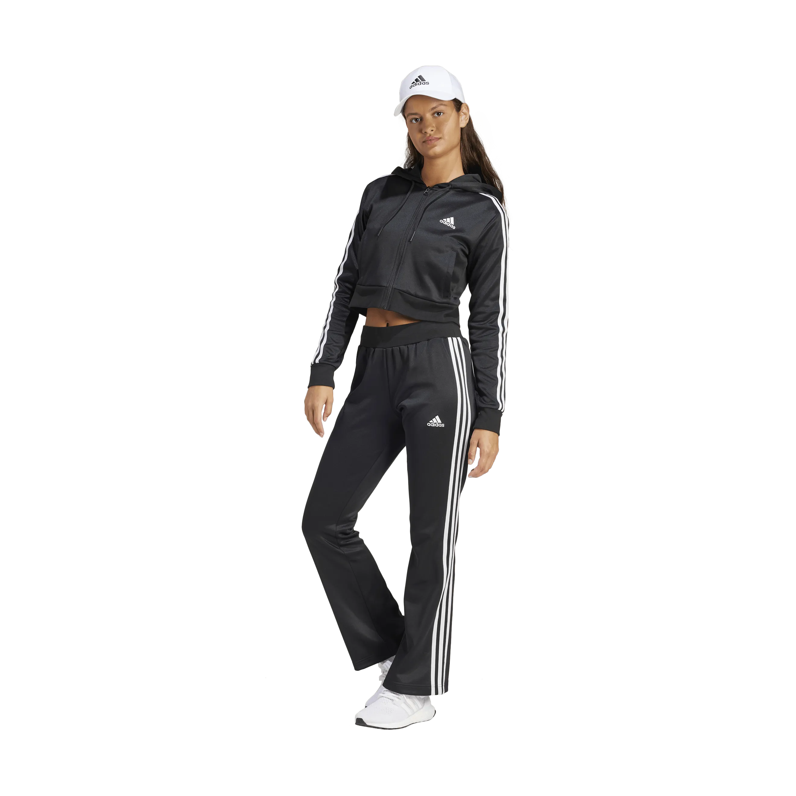 Adidas Glam Tracksuit Black