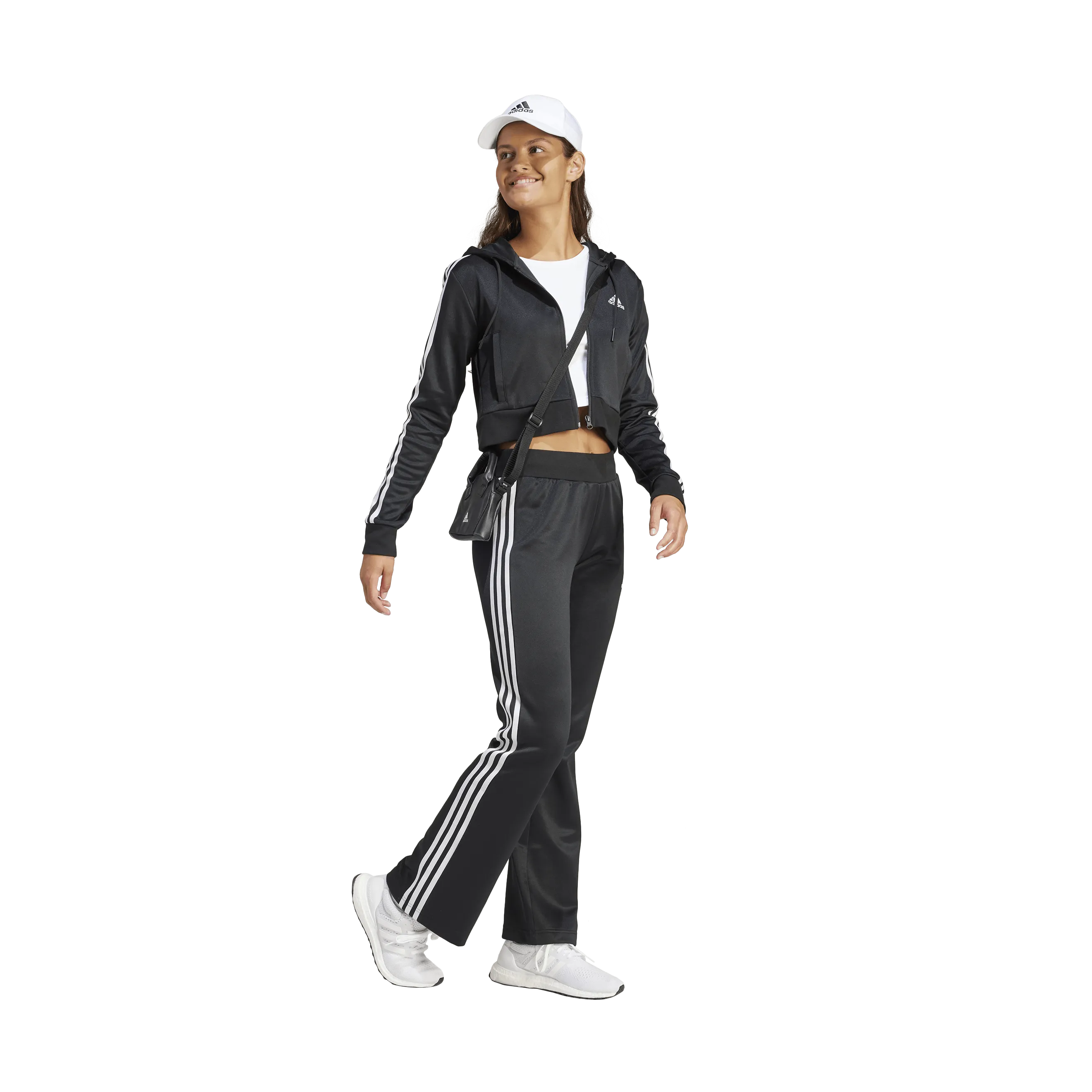 Adidas Glam Tracksuit Black