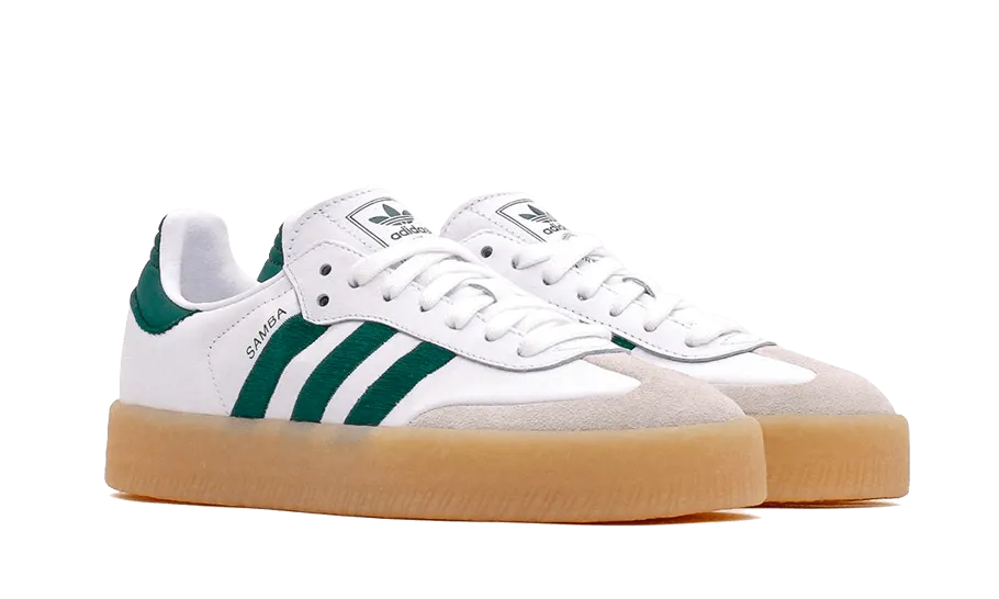 Adidas Sambae White Collegiate Green Gum
