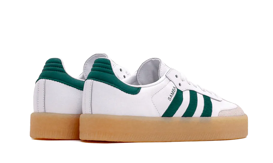 Adidas Sambae White Collegiate Green Gum