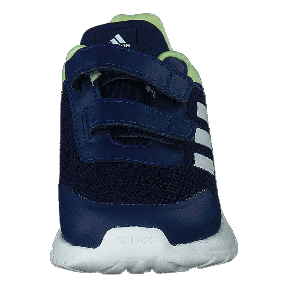 Adidas Tensaur Run Shoes Dark Blue / Core White / Pulse Lime
