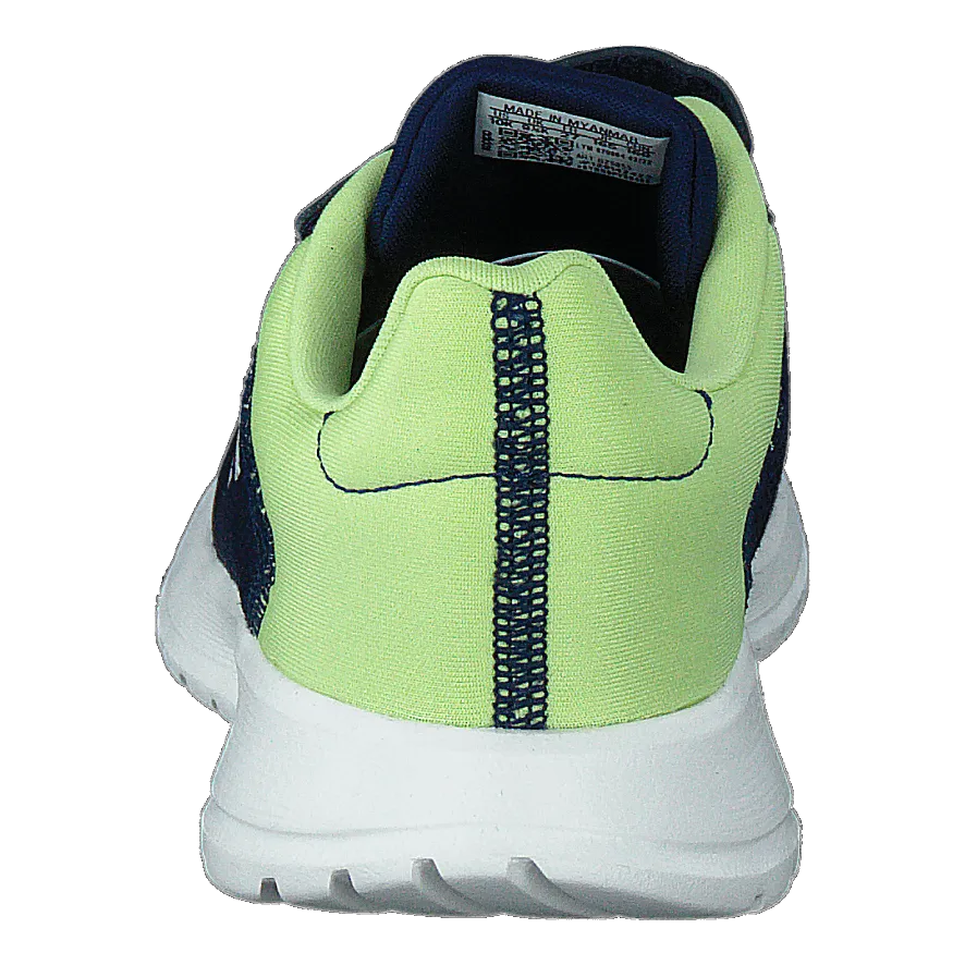 Adidas Tensaur Run Shoes Dark Blue / Core White / Pulse Lime