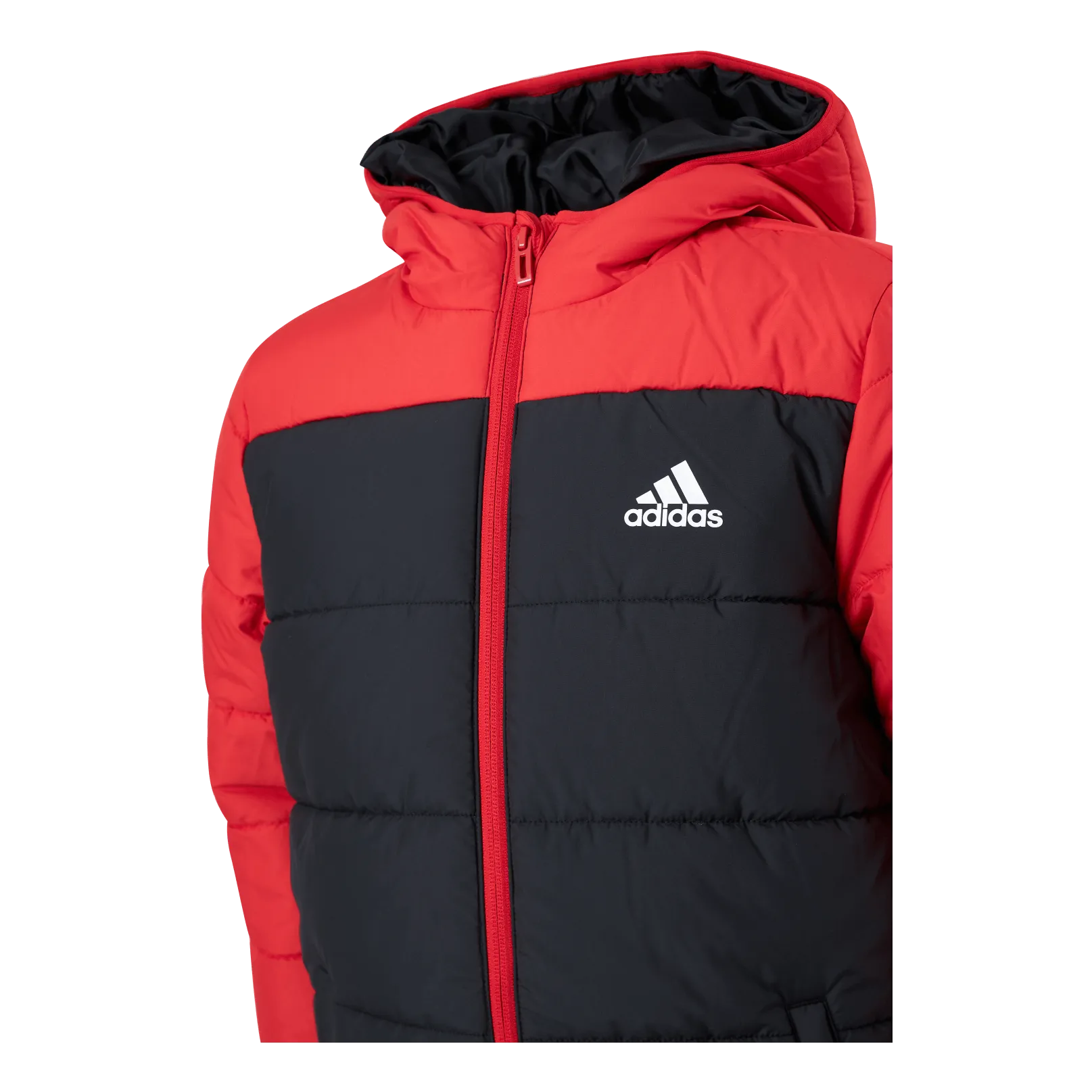 Adidas Yk Padded Jkt Black / Vivid Red / White