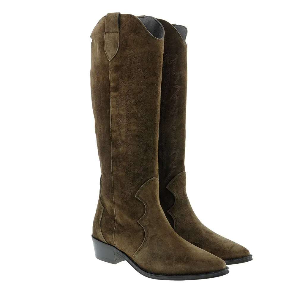ALPEBotas camperas mujer ante tacón bajo Alpe 215711