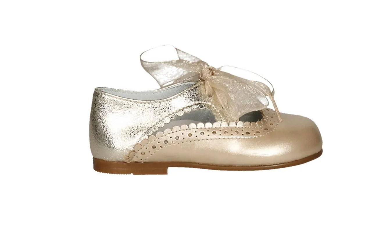 Angelito Dorado Con Lazada Organza