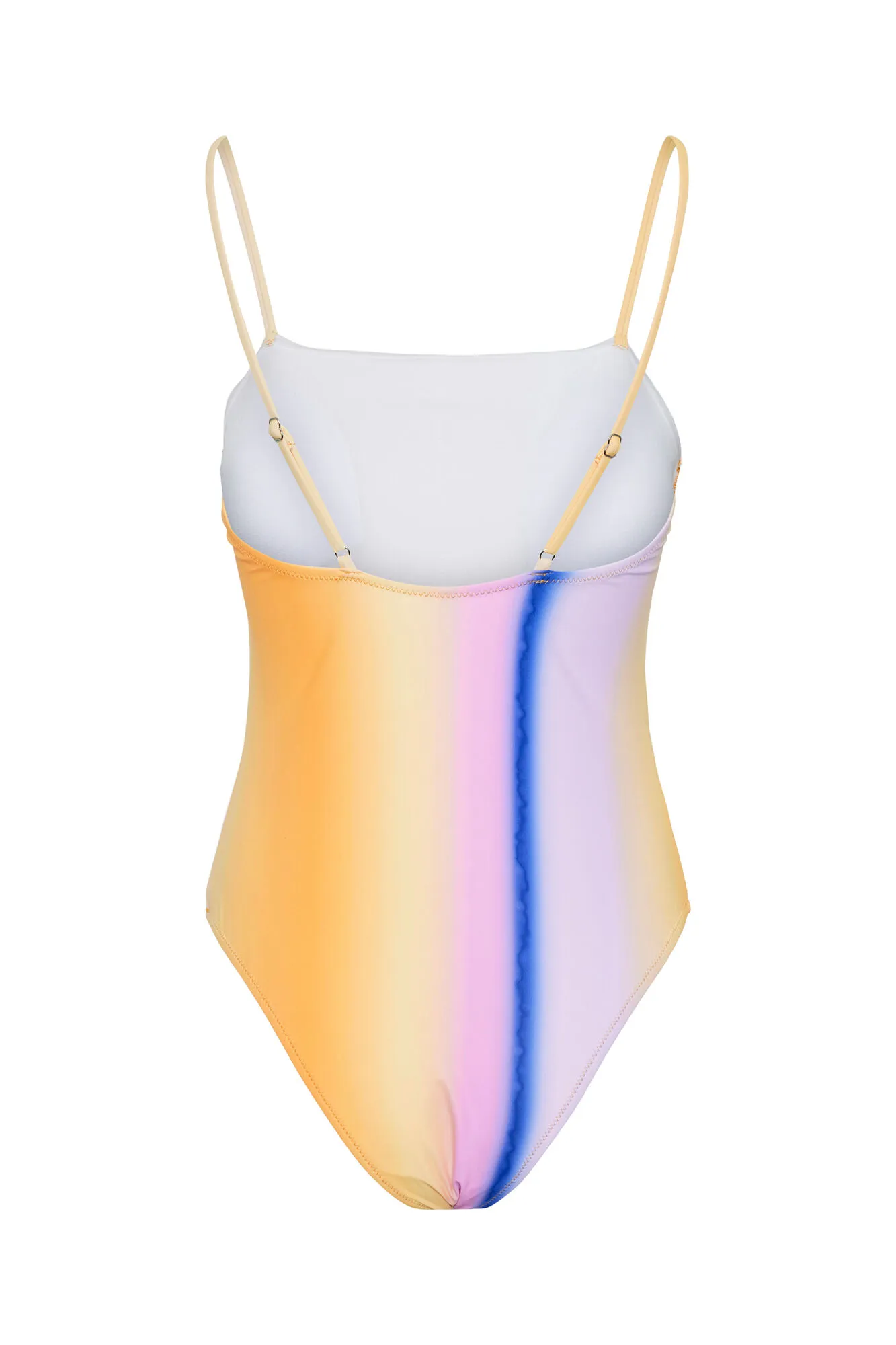 Bañador estampado con tirantes