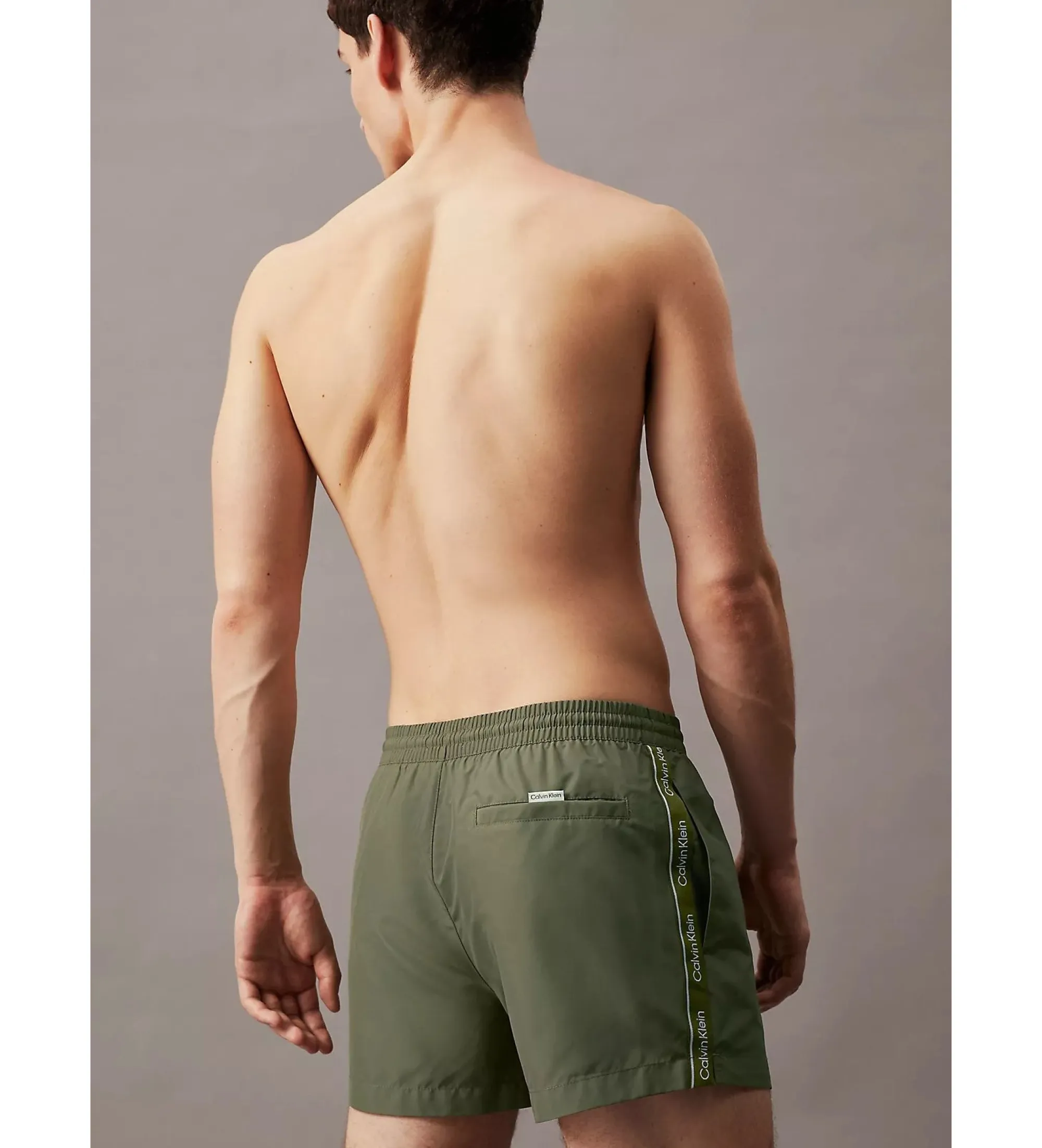 Bañador Corto Con Cordón verde