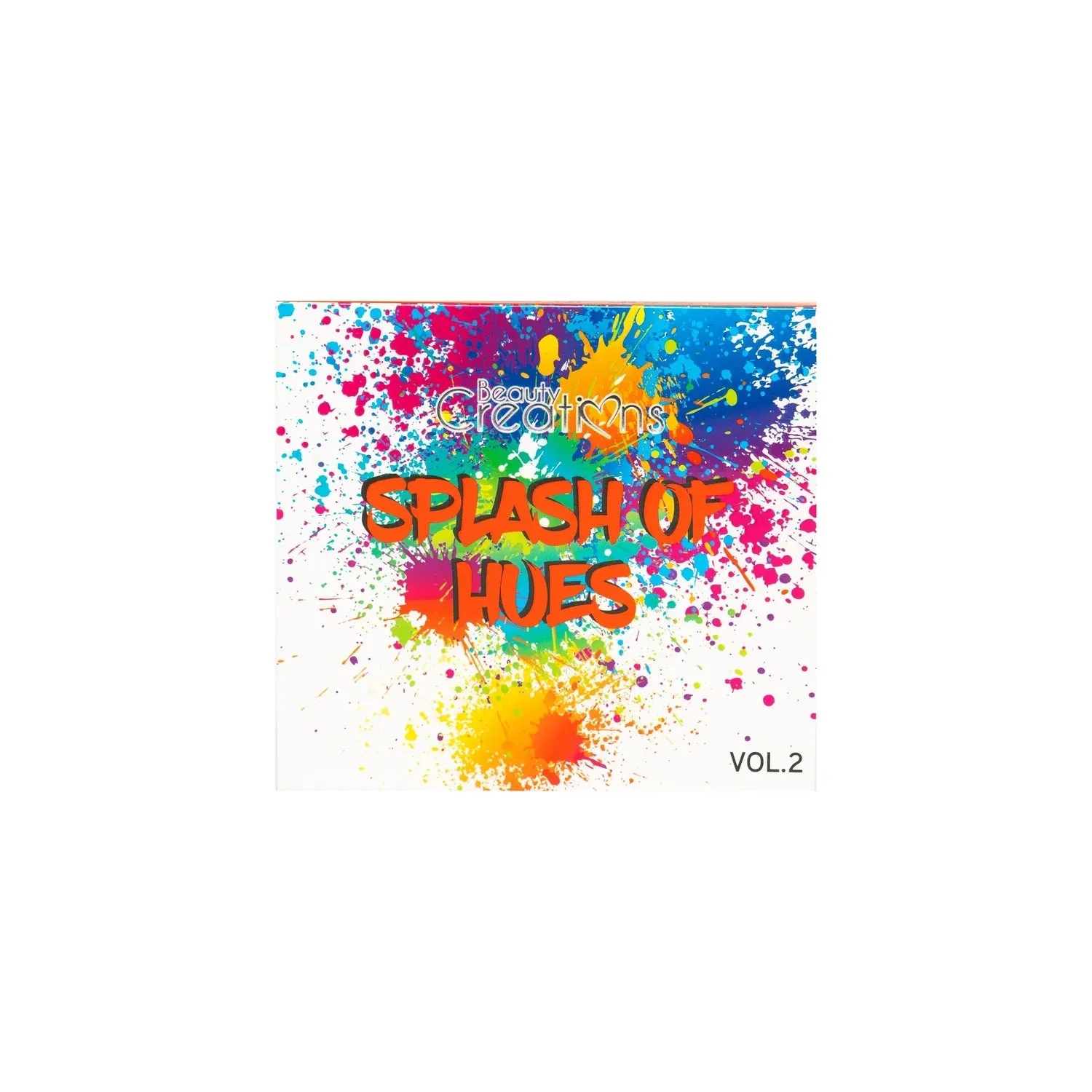 BEAUTYCREATIONS SPLASH OF HUES VOLUME II9 COLOR EYESHADOW PALETTE