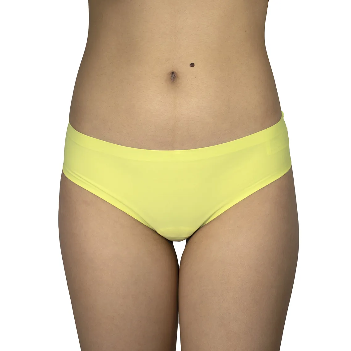 Bikini amarillo con encaje atras