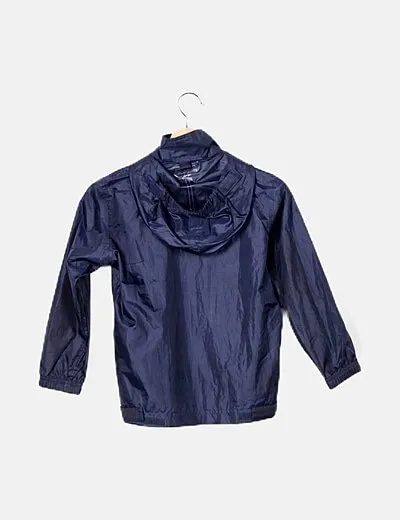 Boomerang Chaqueta azul impermeable