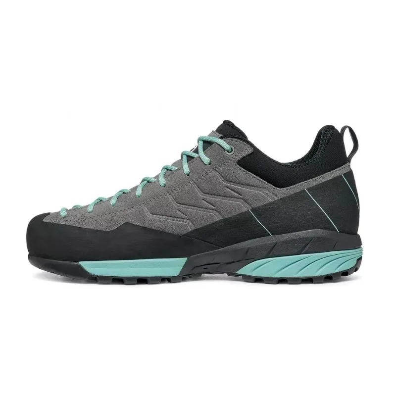 Botas de aproximación para mujer Scarpa Mescalito Goretex (Midgray aqua)