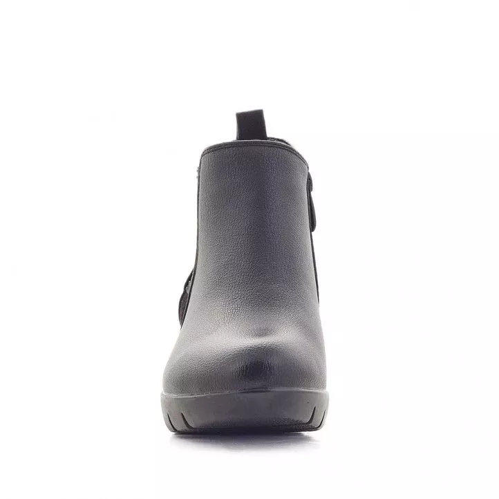 Botines Amarpies negras con elásticos laterales