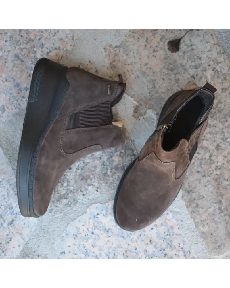 Botines de piel serraje confort GORETEX igi&co 8156622 resistente al agua