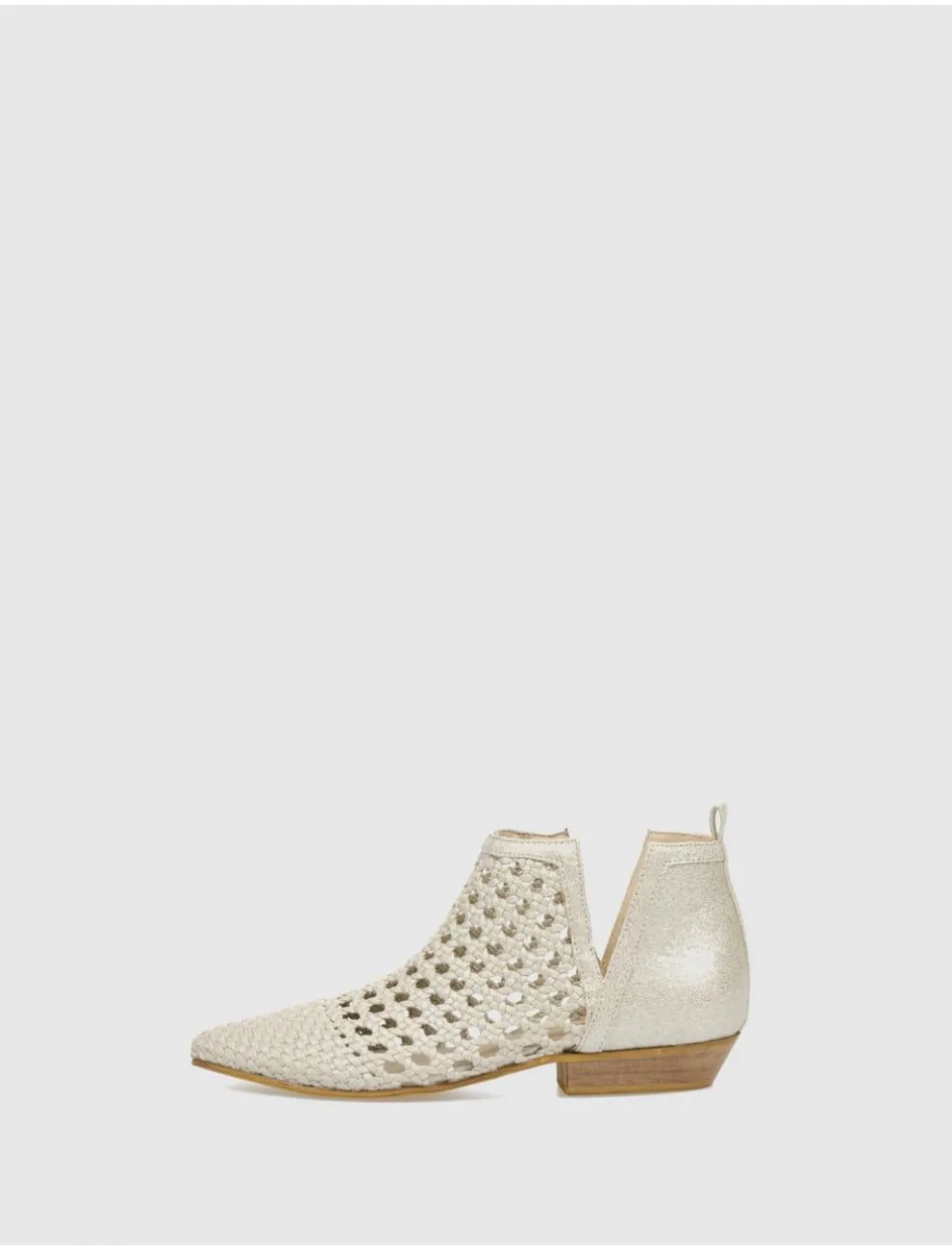 BotÍn Obvio Shoes Tea Plata