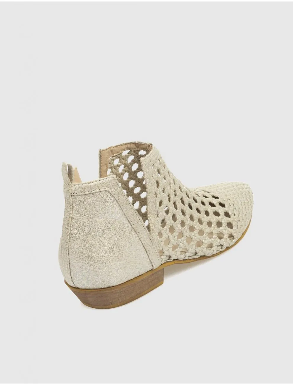 BotÍn Obvio Shoes Tea Plata