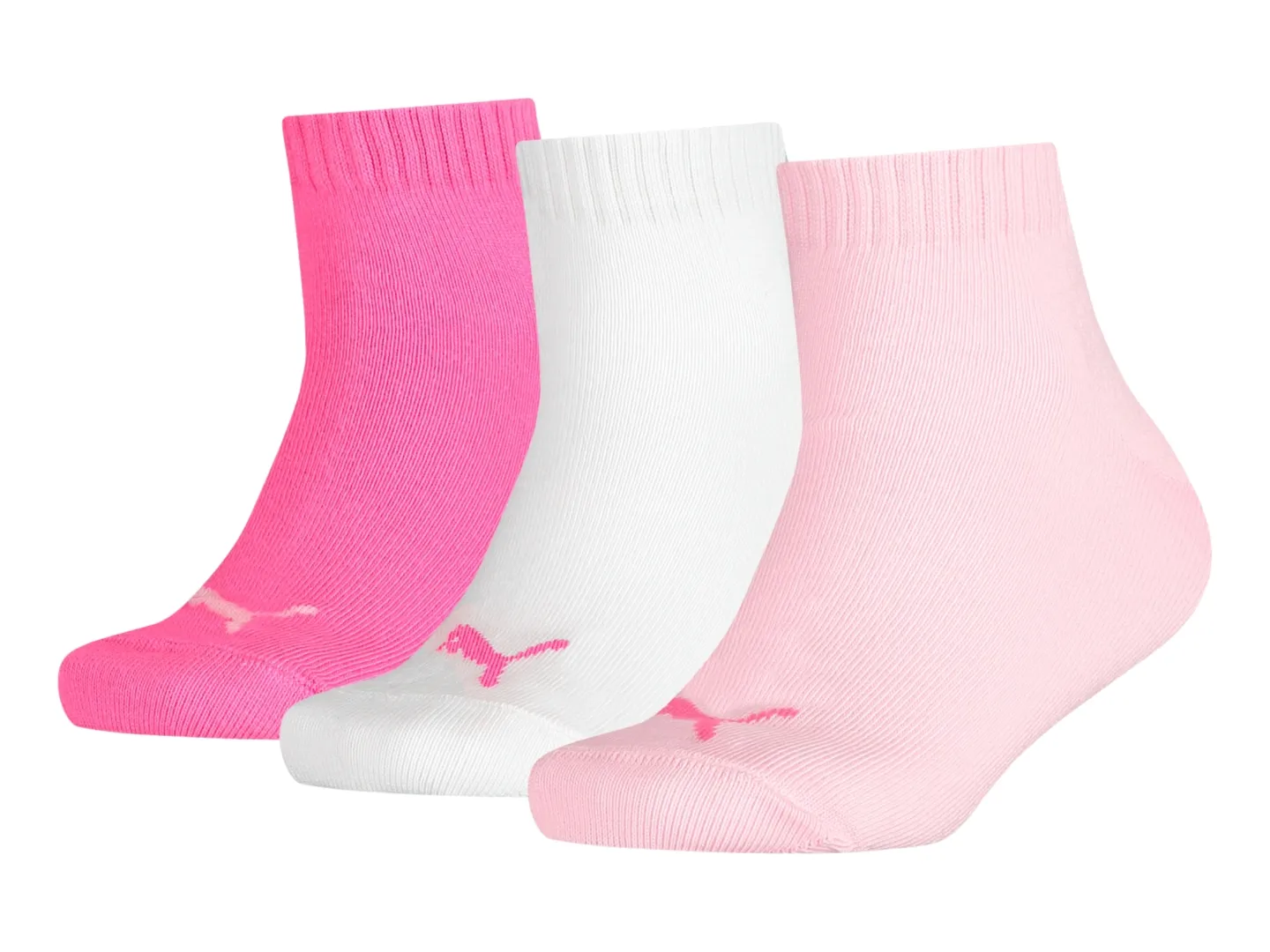 CALCETINES 3 PACK PUMA QUARTER PARA NIñA 1618