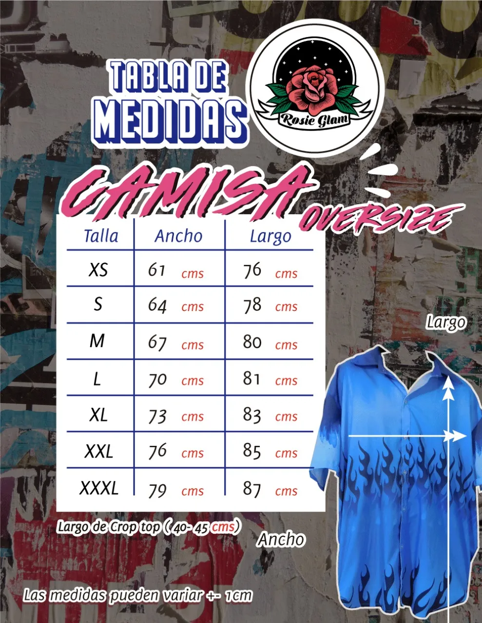 Camisa Demonios Azul