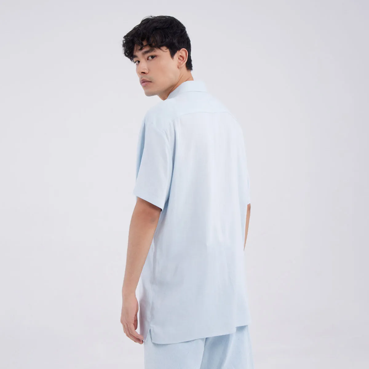 Camisa Manga Corta Con Bolsillo