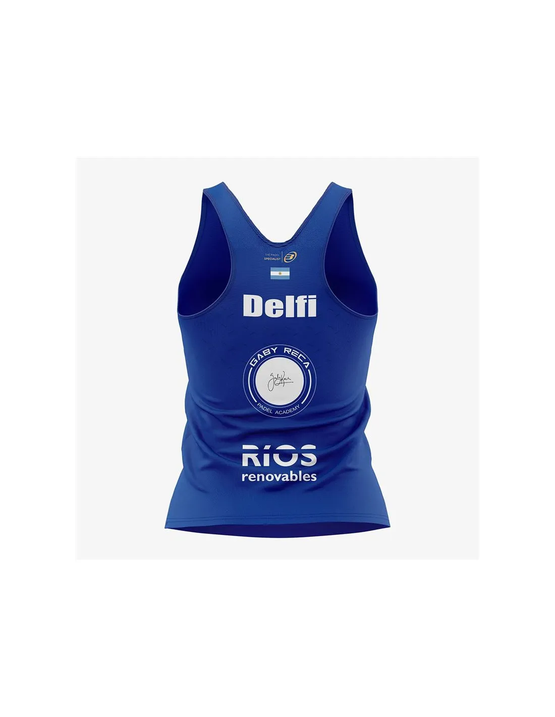 Camiseta Bullpadel Pitar Db Mujer Blue