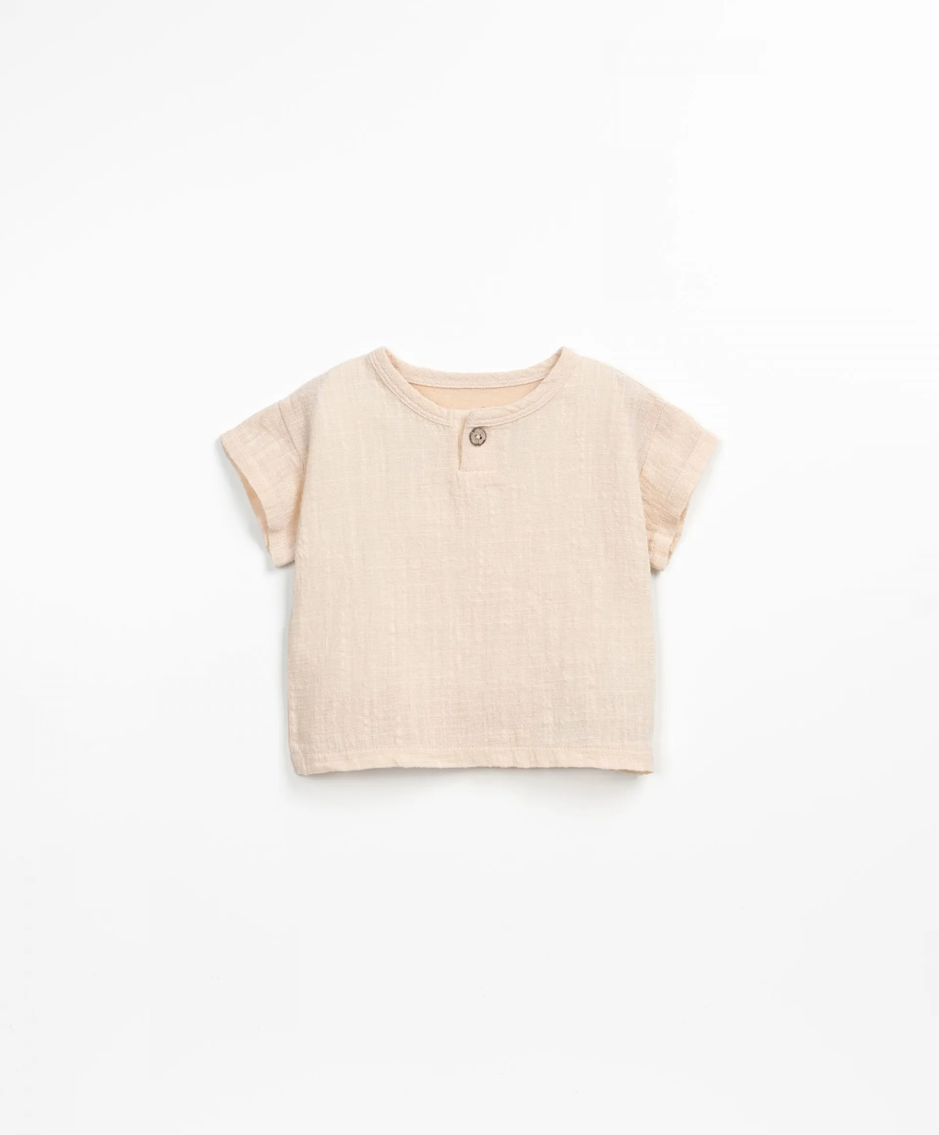 Camiseta con mezcla de algodón orgánico y algodón reciclado | Textile Art