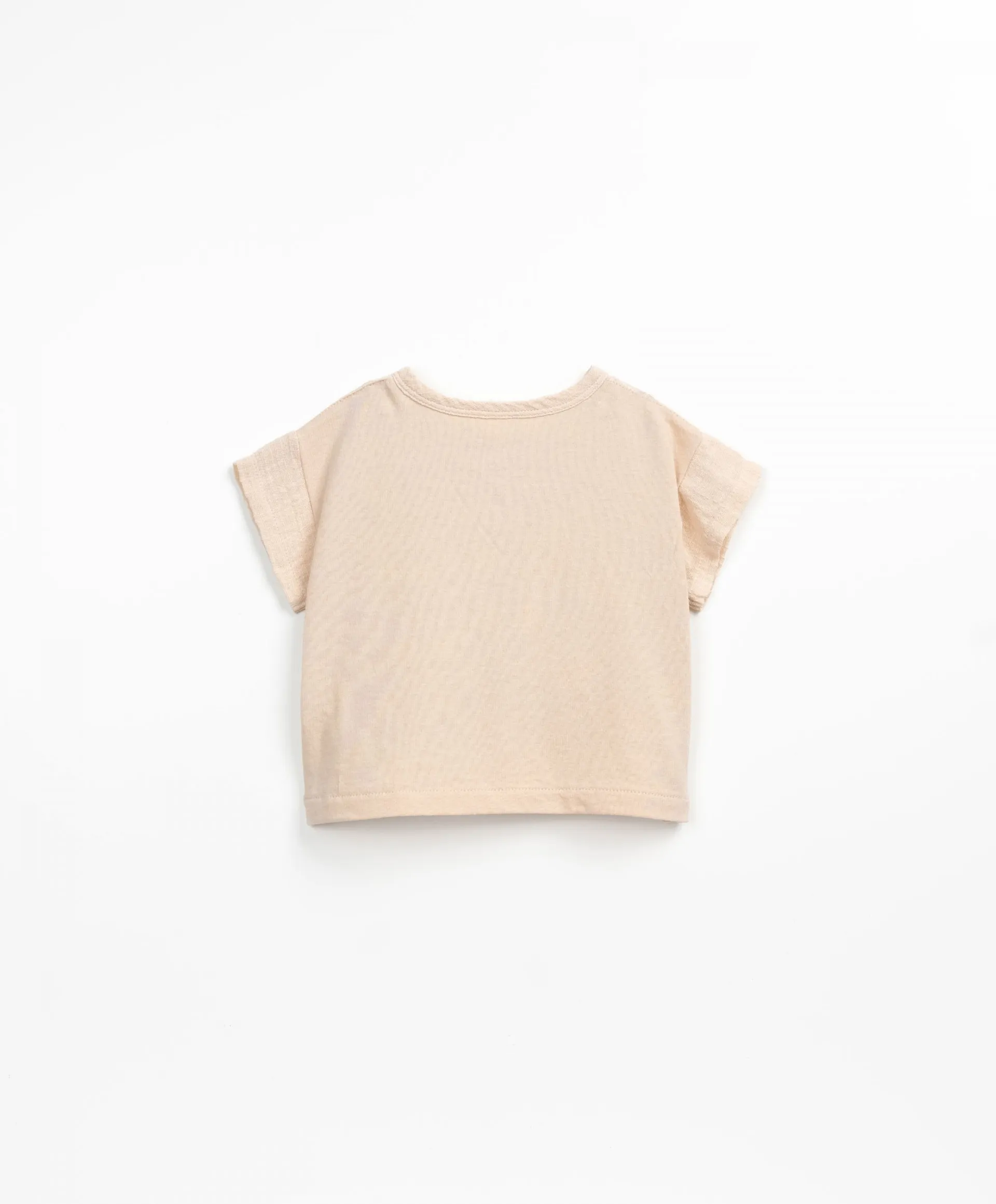 Camiseta con mezcla de algodón orgánico y algodón reciclado | Textile Art