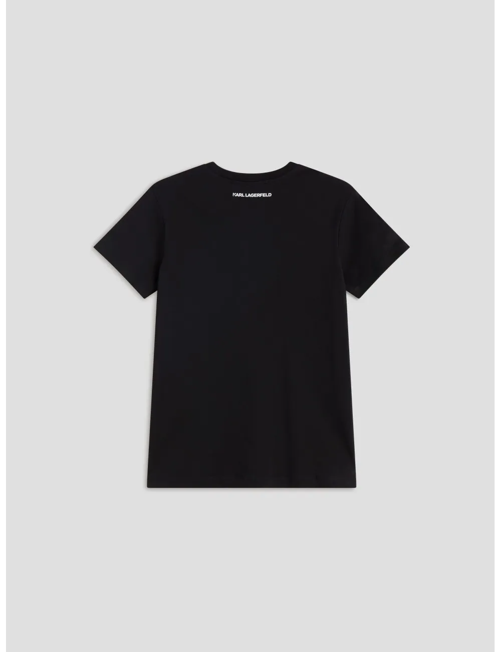 CAMISETA CON PEDRERÍA KARL SIGNATURE