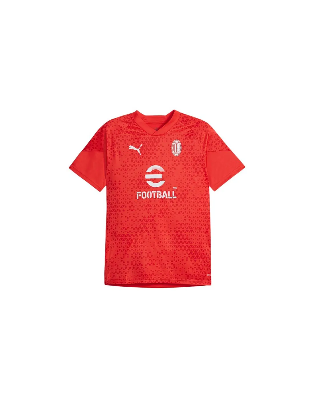 Camiseta de Fútbol Puma AC Milan Training Hombre Rojo