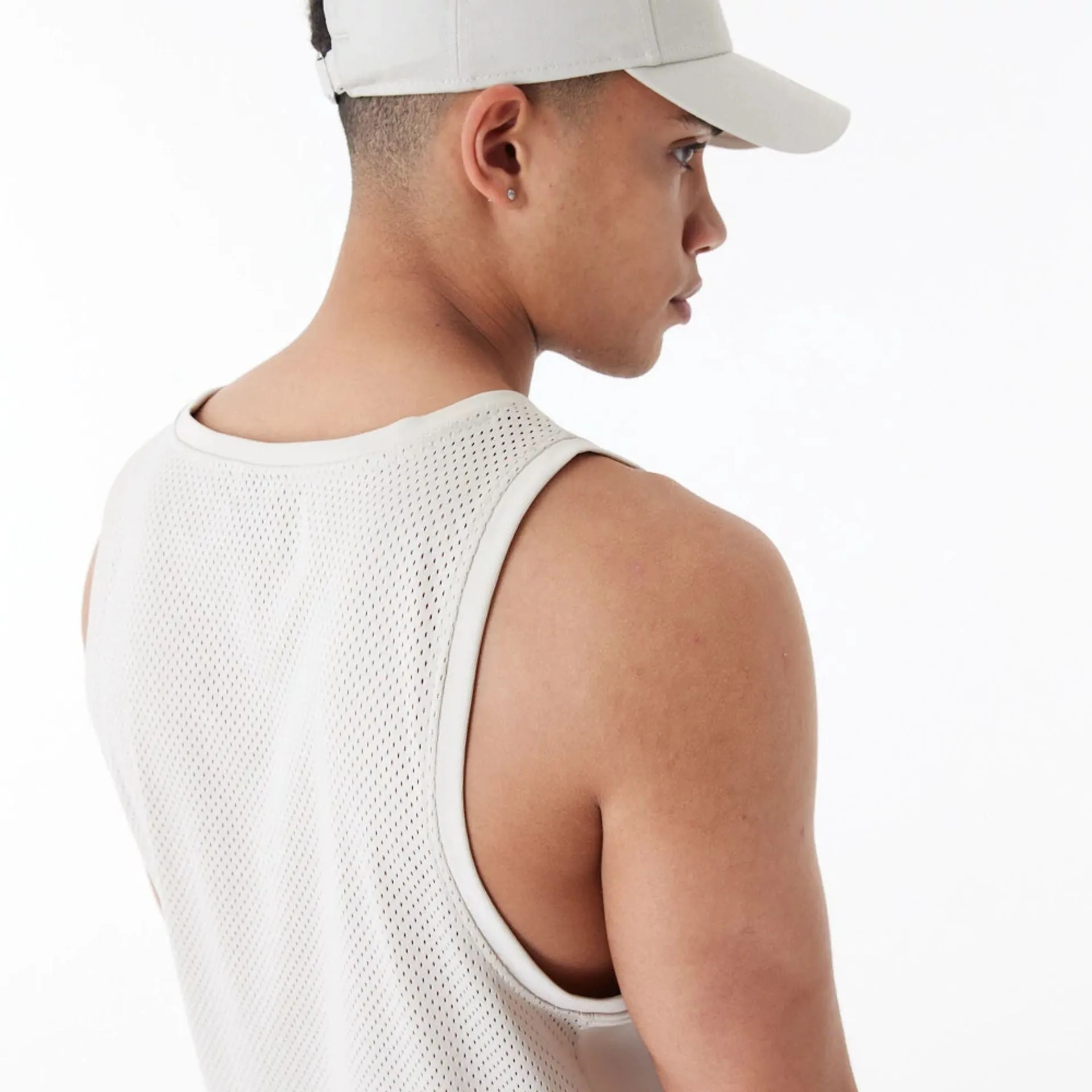 Camiseta de tirantes New Era Arch Logo Mesh