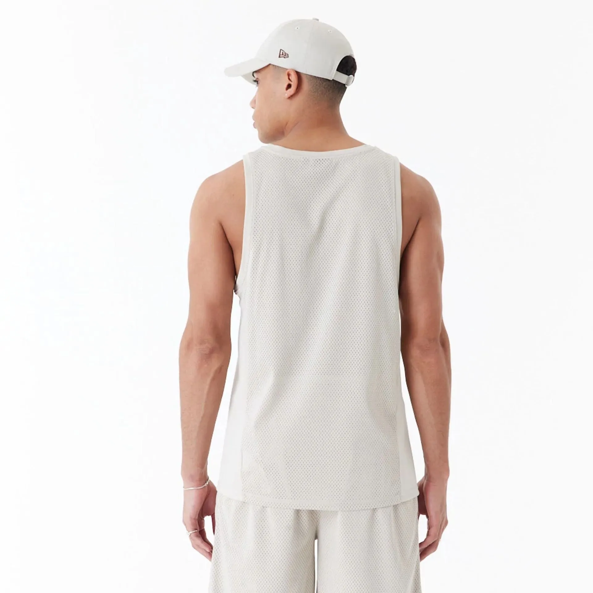 Camiseta de tirantes New Era Arch Logo Mesh