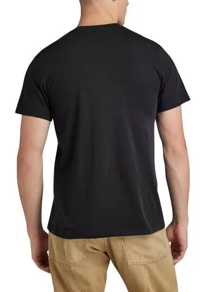 CAMISETA GSTAR SKELETON NEGRO PARA HOMBRE