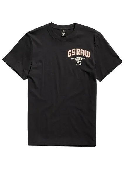 CAMISETA GSTAR SKELETON NEGRO PARA HOMBRE