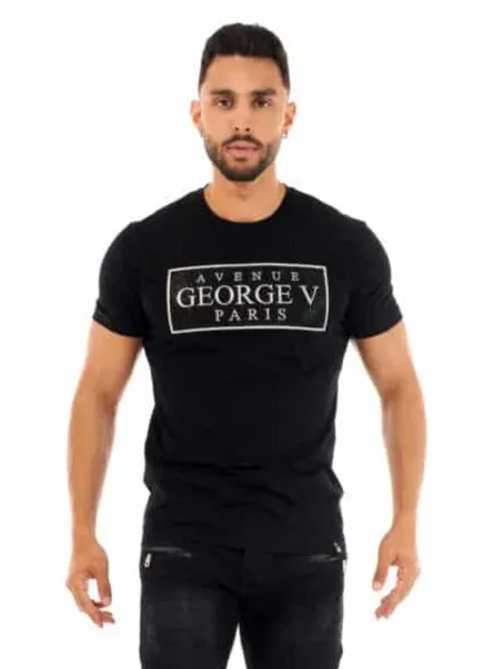 CAMISETA GEORGE V  GV2362 BLACK/BLACK