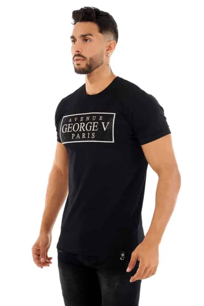 CAMISETA GEORGE V  GV2362 BLACK/BLACK