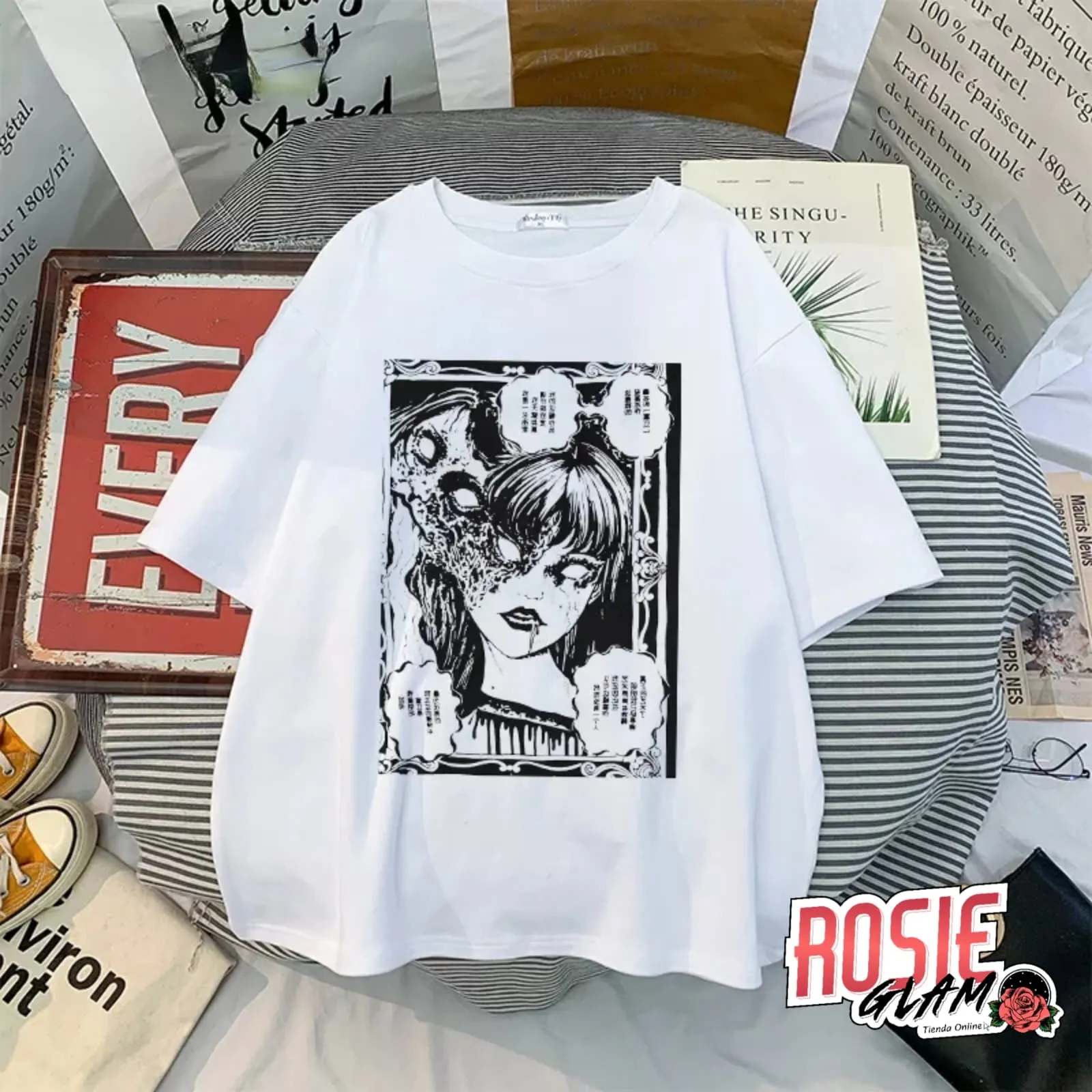 CAMISETA JUNJI  ROSIEGLAM