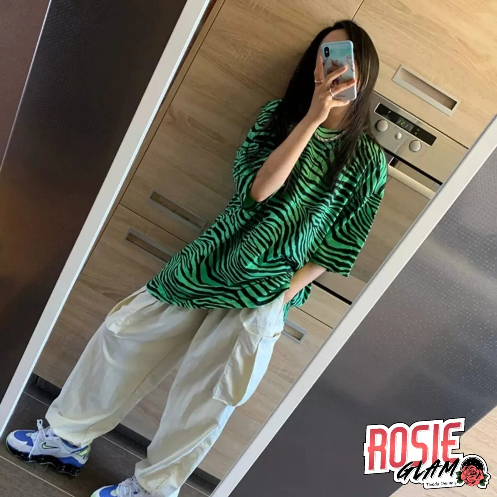 Camiseta Print Verde