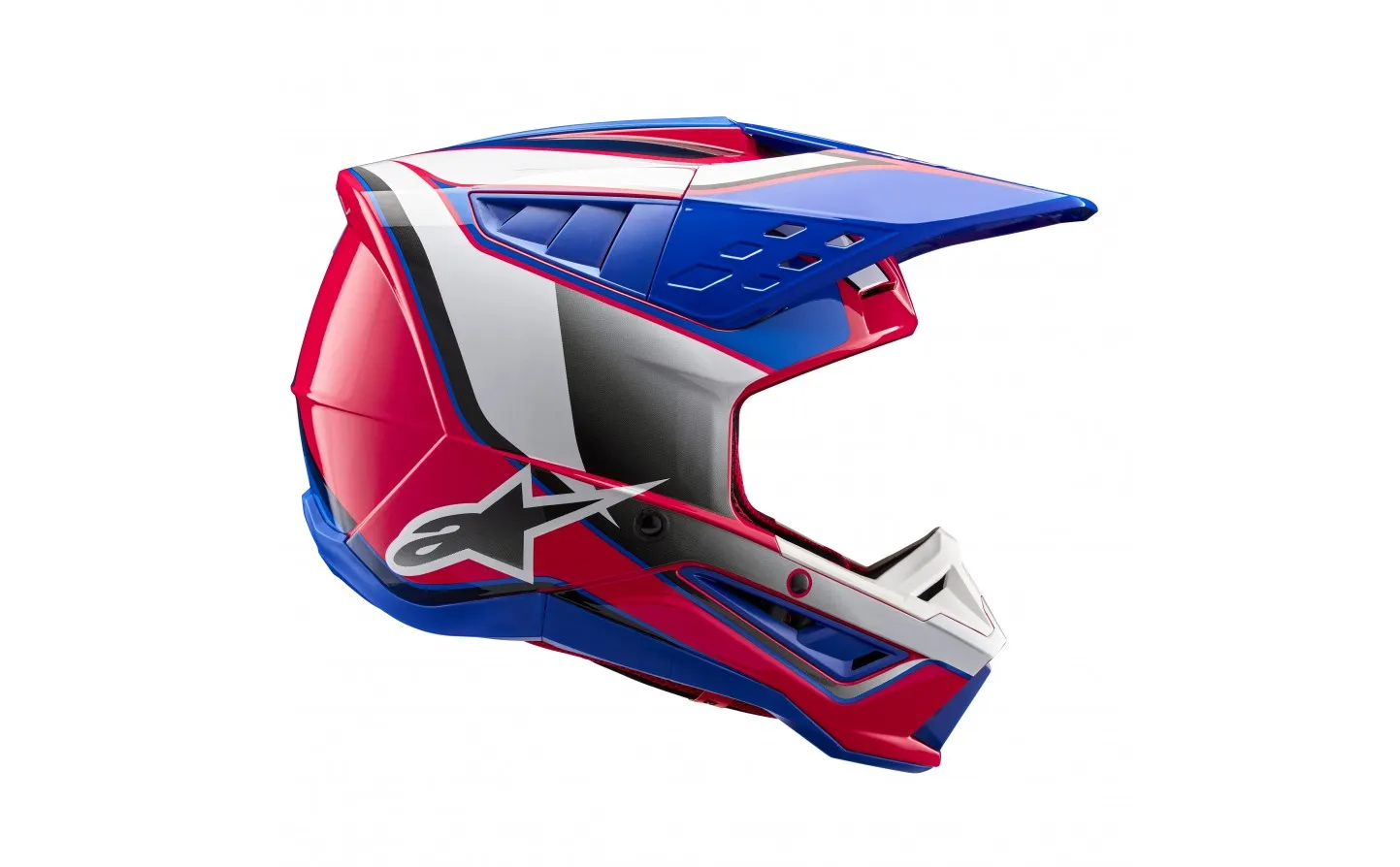 CASCO ALPINESTARS SM5 SAIL BLANCO DIVA ROSA ENAMEL AZUL GL |83067232387|