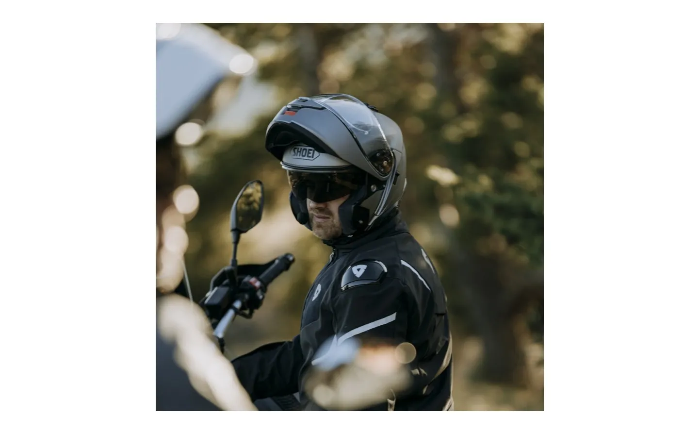 Casco Shoei Neotec 3 Satori Negro Blanco Mate |CSNE32005|