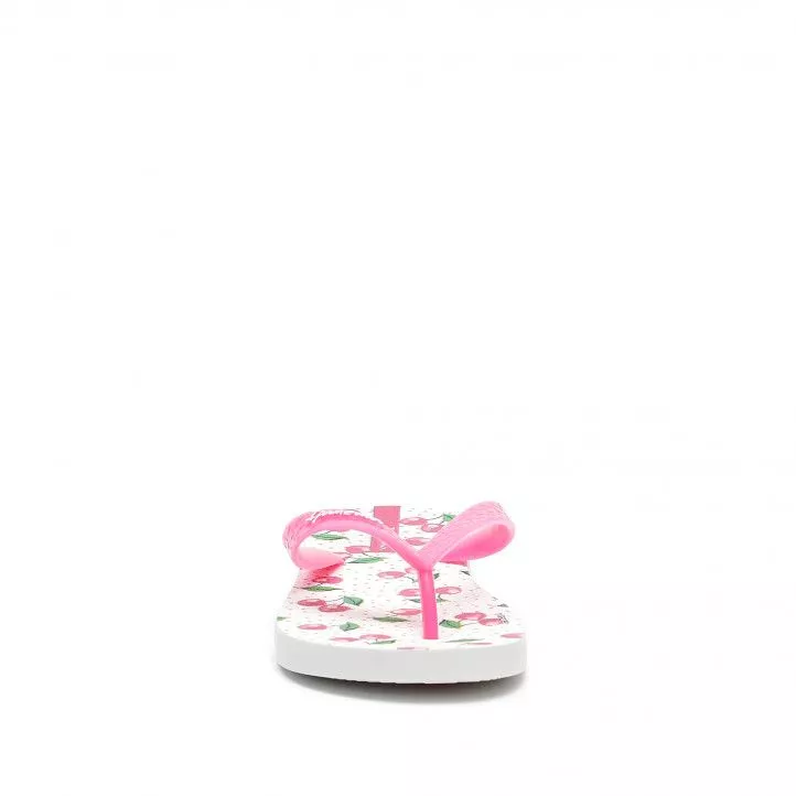 Chanclas Ipanema blancas con cerezas