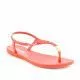 Chanclas Ipanema rojas con nudo