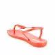 Chanclas Ipanema rojas con nudo