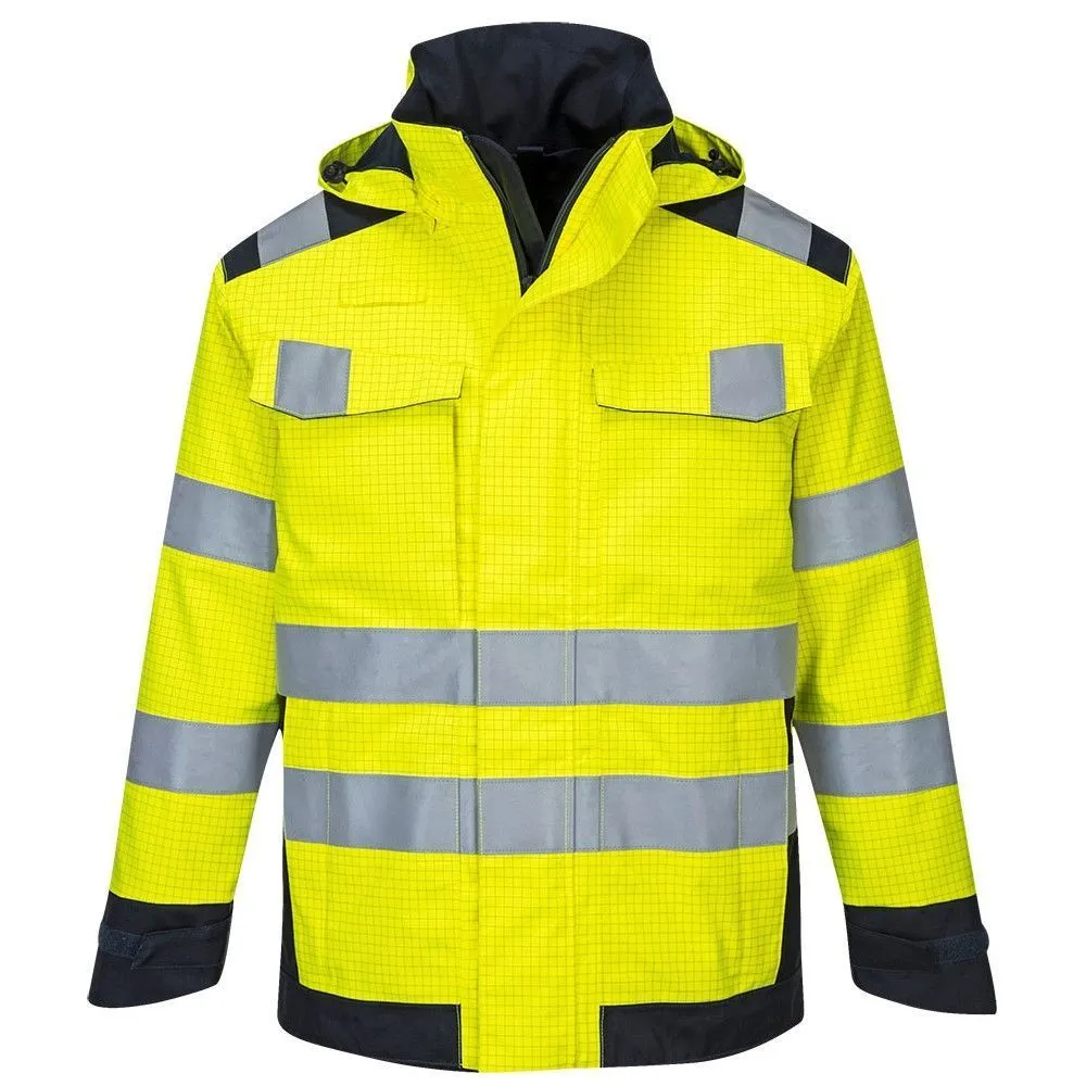 CHAQUETA IMPERMEABLE RESISTENTE LLAMA MULTINORMA 