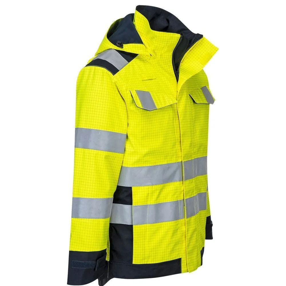 CHAQUETA IMPERMEABLE RESISTENTE LLAMA MULTINORMA 