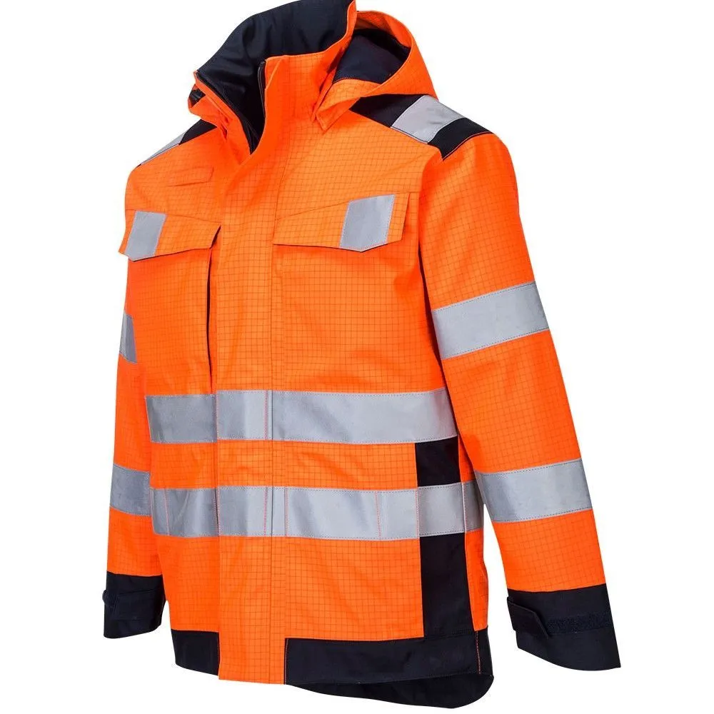 CHAQUETA IMPERMEABLE RESISTENTE LLAMA MULTINORMA 