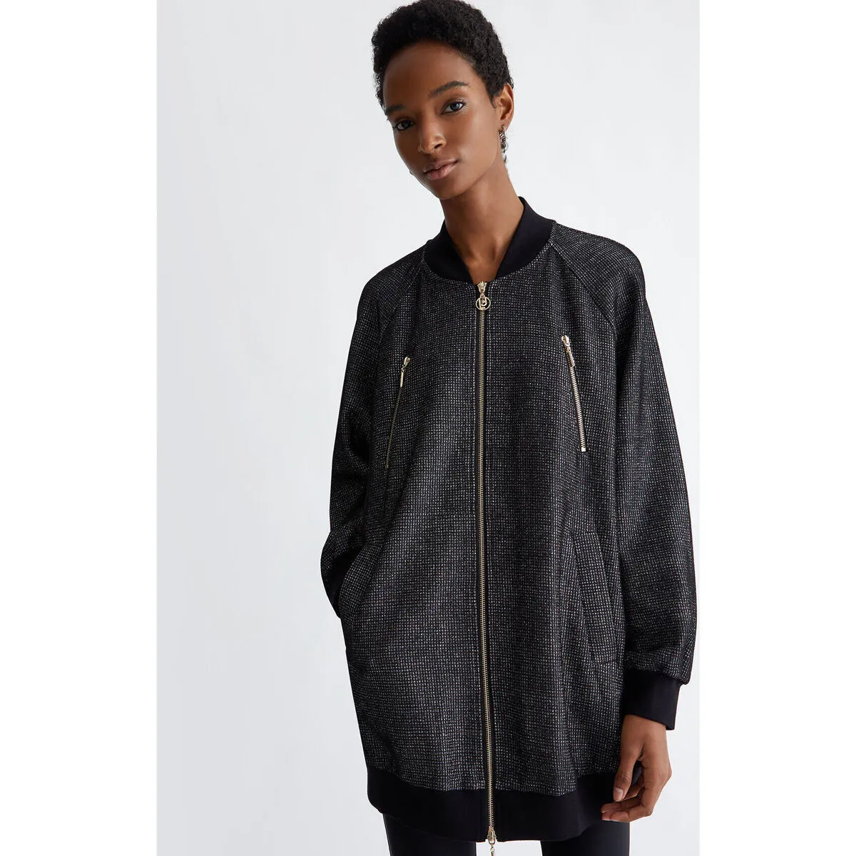 Chaquetón con lurex®