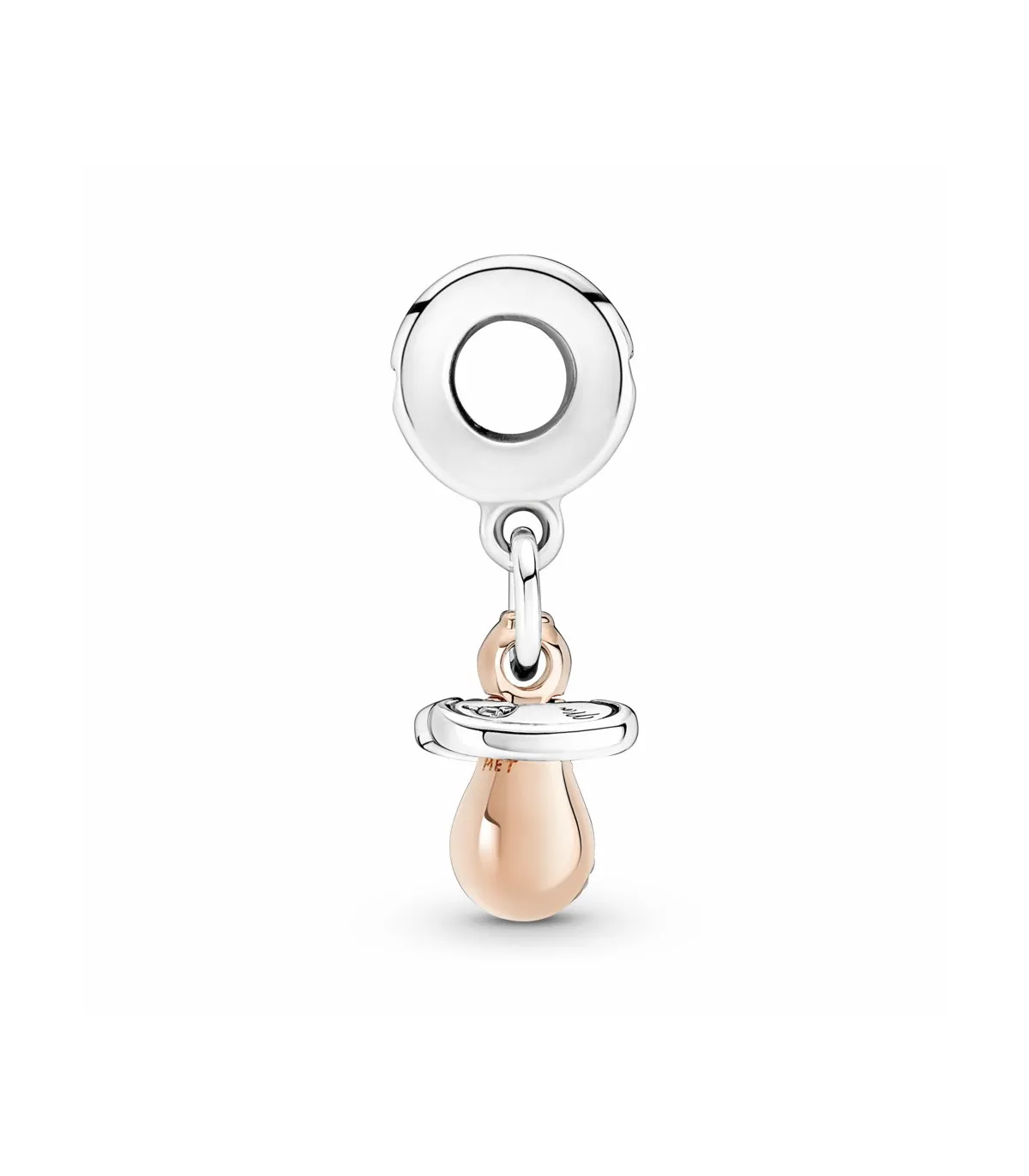 CHARM COLGANTE PANDORA CHUPETE BEBE BICOLOR  781490C01
