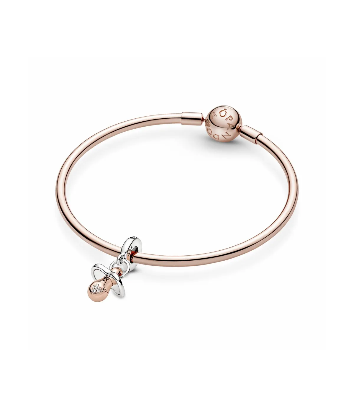 CHARM COLGANTE PANDORA CHUPETE BEBE BICOLOR  781490C01
