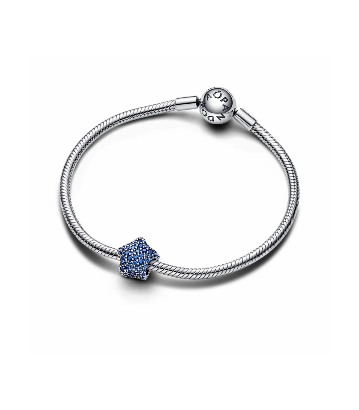 CHARM PANDORA ESTRELLA LLAMATIVA BRILLANTE EN PAVé AZUL  793026C01