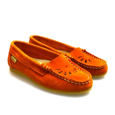 CHIQUITINMocasín niña calado piel Outlet
